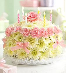 Floral Birthday Cake from Wyoming Florist in Cincinnati, OH