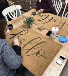 DIY Doormat Workshop from Wyoming Florist in Cincinnati, OH