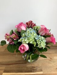 Hydrangea and Roses from Wyoming Florist in Cincinnati, OH